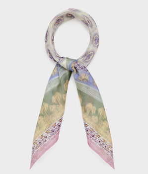 Nalì foulard fantasia elefanti