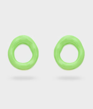 ORECCHINI HAPPY TONDI RESINA