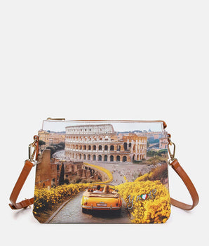 Ynot? Borsa piccola due scomparti Yes Bag sunshine Rome