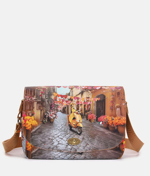 Ynot? Borsa postina grande Yes bag Napoli core