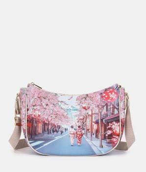 Ynot? Borsa sacca Yes Bag Tokyo sakura