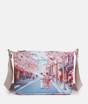 Ynot? borsa sacca small Yes Bag Tokyo sakura
