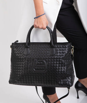 La Fille des Fleurs Baleari squared woven