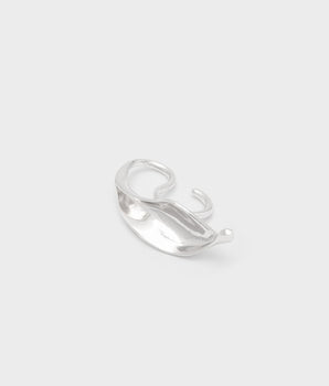 Nalì Anello Leaf doppio dito