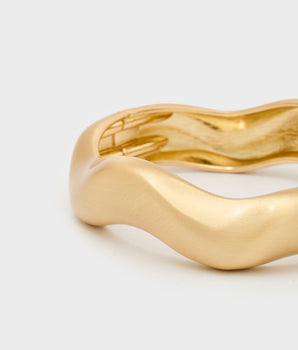 Nalì Bracciale rigido apertura molla satinato