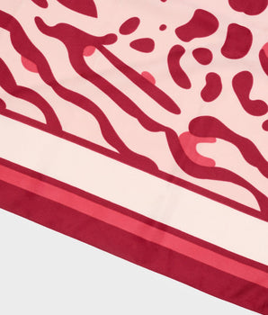 Nalì Foulard Leo ampio stampa maculato