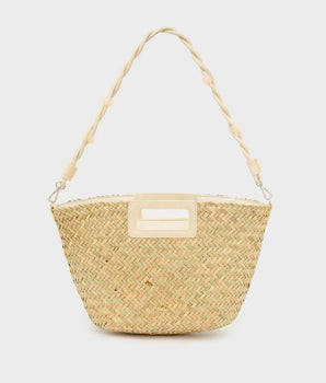 Nalì borsa Olivia a mano paglia