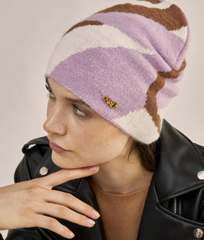 Nalì cappello alex beanie Lilla