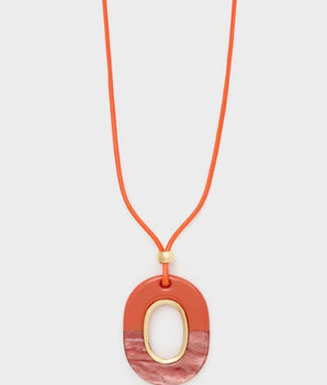 Nalì collana Vale con pendente ovale