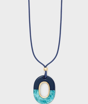 Nalì collana Vale con pendente ovale