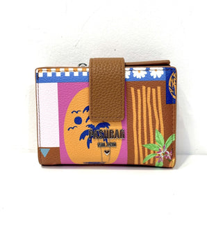 Pashbag portafoglio piccolo cliff stampa
