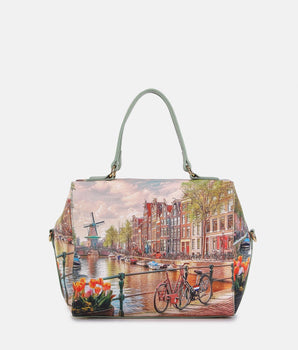 Ynot? Borsa Bauletto Yes Bag  Amsterdam windmill