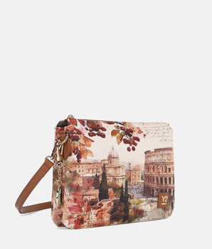 Ynot? yesbag borsa due scomparti dear Rome