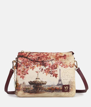 Ynot? yesbag borsa due scomparti sweet paris