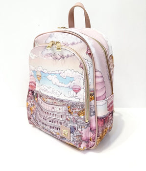 Ynot? zaino medio  fashionopoly Rome