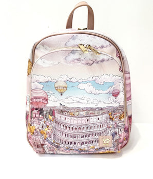Ynot? zaino medio  fashionopoly Rome